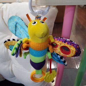 Lamaze Freddie The Firefly - Plush Sensory Take-Along Toy, Ages 0+